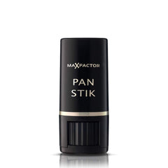 Max Factor Pan Stik: aplicación rápida para cobertura intensa en cualquier momento.
