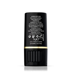 Max Factor Pan Stik on-face application showing even coverage.