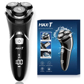 MAX-T 3D floating head shaver adapts to facial contours for a smooth shave
