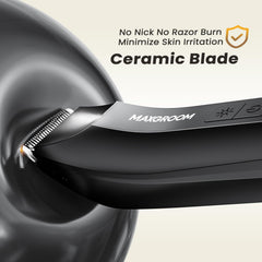 MAXGROOM nose trimmer head for safe nasal grooming