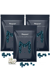 Maxpearl hard wax beads for Brazilian area provide smooth results with long-lasting hair removal.