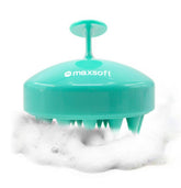 Maxsoft Hair Scalp Massage Brush with grip handle for easy, comfortable use.