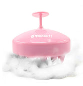 Maxsoft Hair Scalp Massager Shampoo Brush in pink enables gentle scalp cleansing daily.