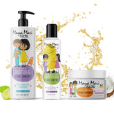 MAYA MARI shampoo bottle showcases gentle, sulfate-free cleansing for kids.