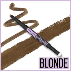 Punta lágrima precisa de Maybelline para definir la ceja.