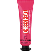 Maybelline Cheek Heat gel-cream blush swatch for natural dewy flush