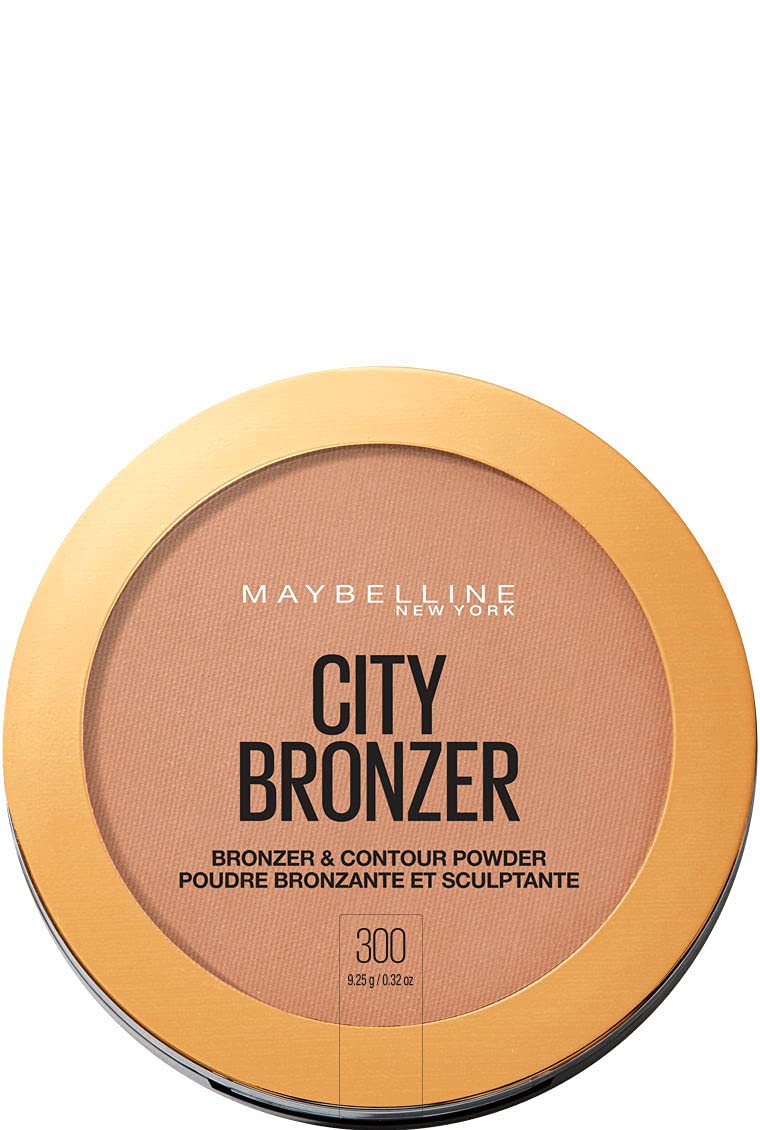 Maybelline Bronceador Ciudad polvo 300, bronceado natural para el rostro