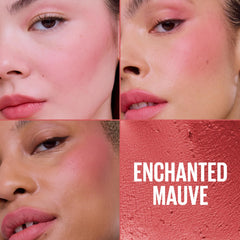 Con Maybelline Cloudtopia, la aplicación con dedos permite mezcla suave