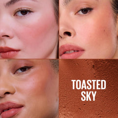 Maybelline Cloudtopia Mousse textura ligera abrazando la piel para acabado suave