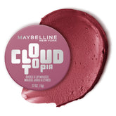 Maybelline Cloudtopia muestra textura nube para un rubor suave y difuminado.
