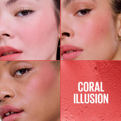 Maybelline Cloudtopia mousse, textura seda, acabado suave y mate para rostro.