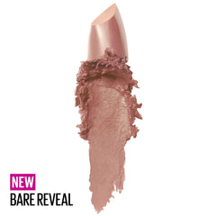Maybelline Color Sensational lipstick with Shea Butter for comfortable wear.