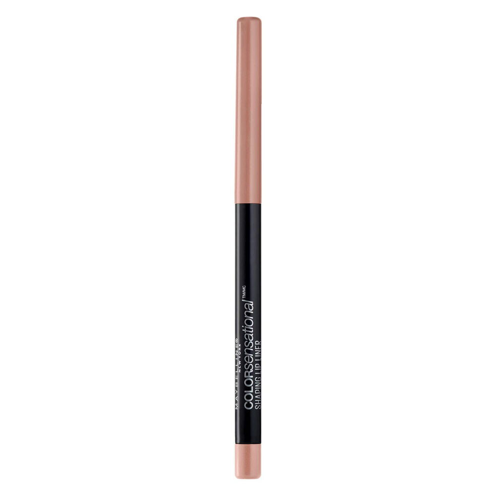 Maybelline Lip Liner Nude Whisper packshot showing precise definition and a smooth, smudge-proof formula