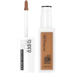 Maybelline Concealer, botella con aplicador flexible, para una aplicación suave y uniforme.