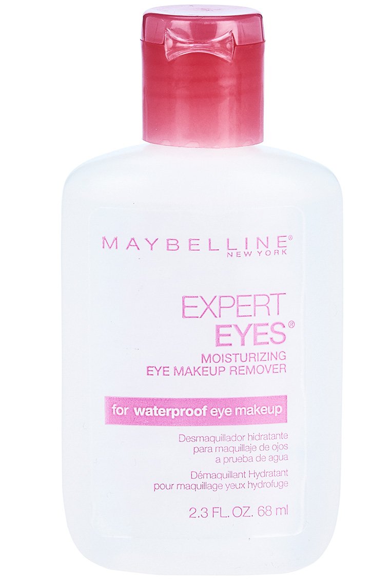 Desmaquillante de ojos Maybelline: bote para maquillaje a prueba de agua, fácil de usar