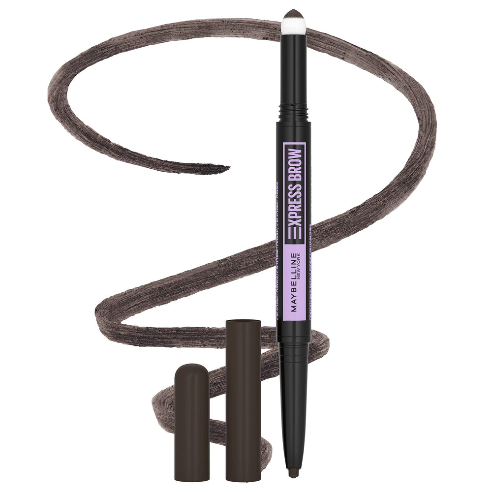 Maybelline Express Brow: punta en lágrima para definir las cejas con precisión.