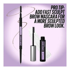 Maybelline Express Brow Ultra Slim aplicación fácil y suave.