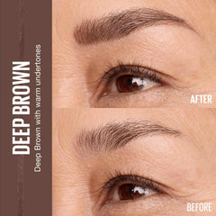 Maybelline Express Brow Ultra Slim dibuja trazos naturales para un look suave.