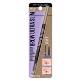 Maybelline Express Brow Ultra Slim, lápiz de precisión para cejas definidas y naturales.