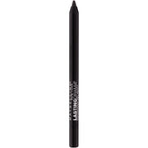 Delineador gel negro Onyx de Maybelline Eyestudio, acabado mate de larga duración.