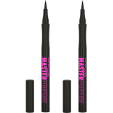 Maybelline Eyestudio Master Precise, empaque frontal, diseño práctico para el neceser.