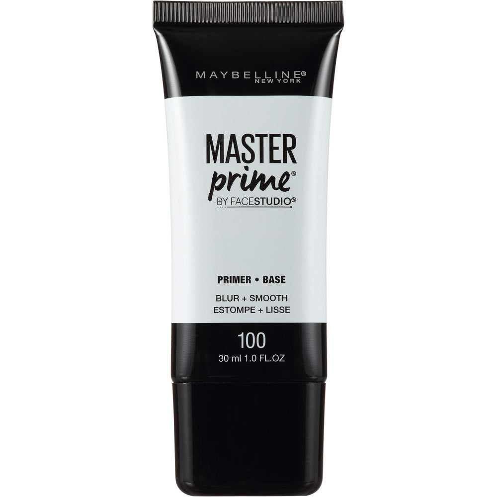 Maybelline Face Studio Master Prime, botella-difuminadora: prepara la piel para un difuminado uniforme.