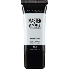 Maybelline Face Studio Master Prime, botella-difuminadora: prepara la piel para un difuminado uniforme.