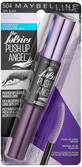 Rímel Maybelline Falsies Push Up Angel revela alargamiento visible desde la raíz.