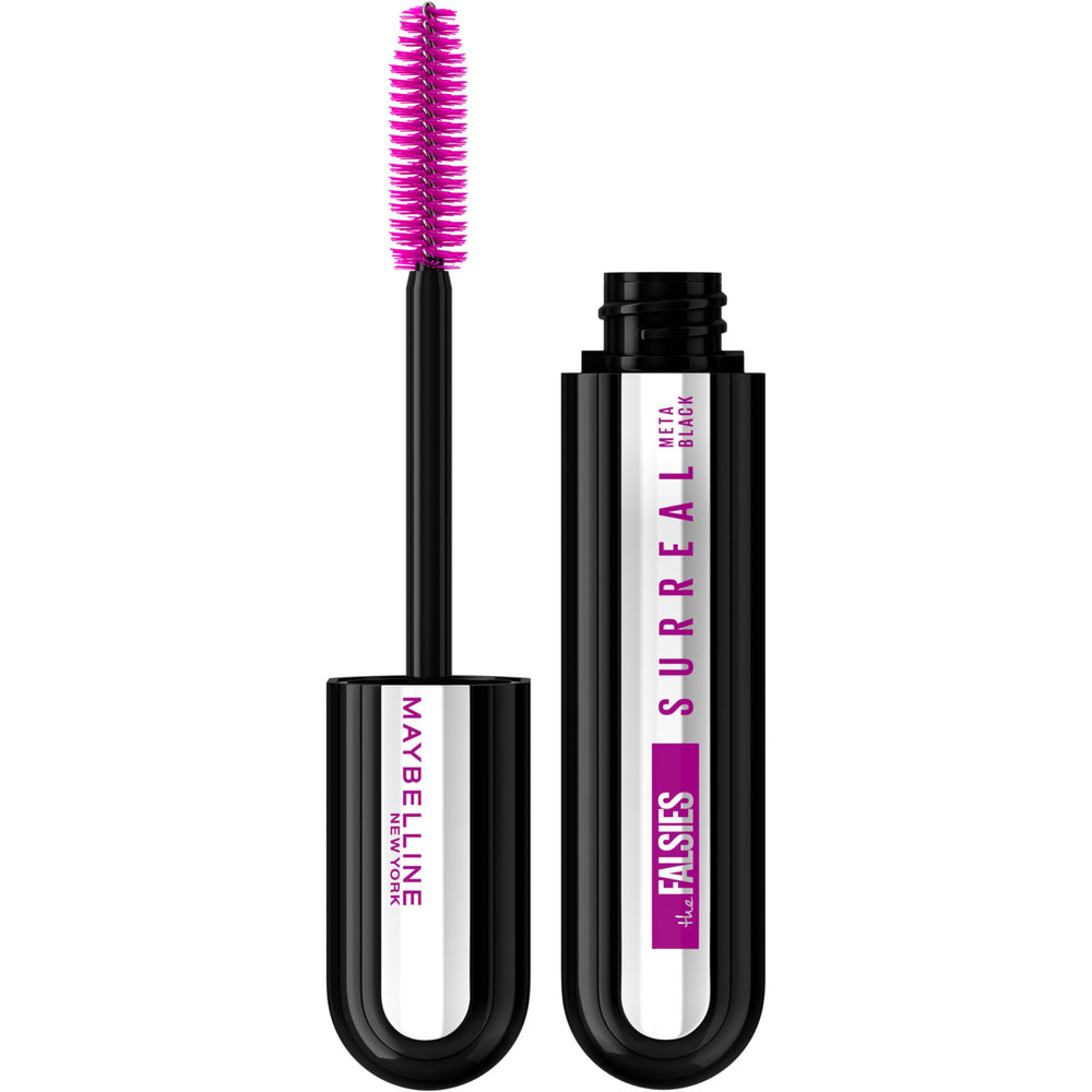 MAYBELLINE The Falsies Surreal Extensions muestra pestañas largas para look diario.