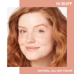 Maybelline Fit Me Blush cream-to-powder texture enables effortless blending.