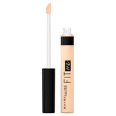 Maybelline Fit Me liquid concealer bottle showing natural finish for everyday coverage.