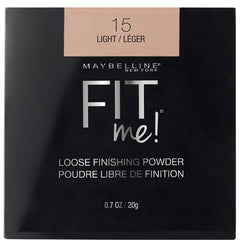 Maybelline Fit Me Loose Setting Powder jar for natural finish and shine control.