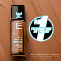 Maybelline Fit Me natural matte finish for a refined, non-shiny look