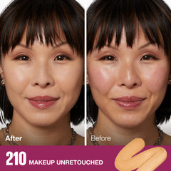 Maybelline fundación SPF 20: hidratación diaria y protección solar suave.