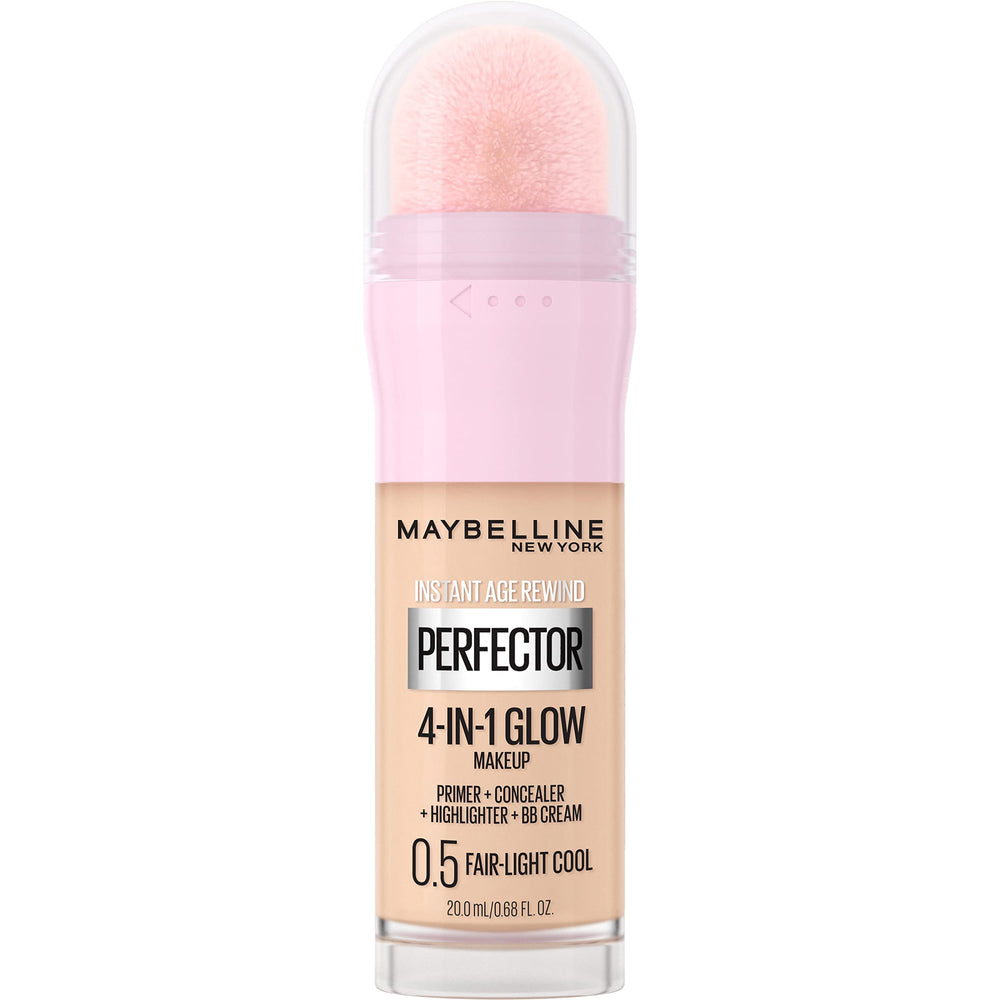 Maybelline Instant Age Rewind Glow 4en1: aplicador de esponja para aplicación rápida.