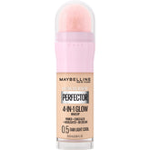 Maybelline Instant Age Rewind Glow 4en1: aplicador de esponja para aplicación rápida.
