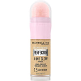 Maybelline Instant Age Rewind Glow con aplicador integrado para una aplicación rápida y homogénea.
