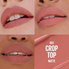 MAYBELLINE labial hidratante con efecto de volumen suave para los labios.