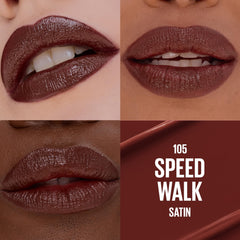 Maybelline Serum Lipstick ofrece hidratación de 8 horas para labios