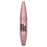 Maybelline Lash Sensational brush closeup shows ten-layer bristles for a full-fan effect.