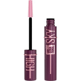 Maybelline Lash Sensational Sky High Burgundy Haze en botella, color intenso para mirada destacada