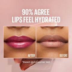 Maybelline Lifter Gloss envase transparente: permite ver tono y cantidad restante