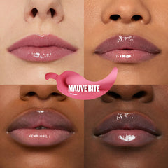 MAYBELLINE Lifter Gloss Plump con textura brillante para un brillo intenso.
