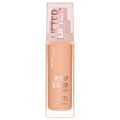 Maybelline Lifter Plump & Glow, bote: acabado hidratante y luminoso