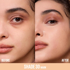 Maybelline Lifter Serum Concealer con aplicador preciso para una cobertura uniforme.