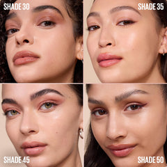 Maybelline Lifter Serum Concealer ofrece cobertura total sin parecer pesada.