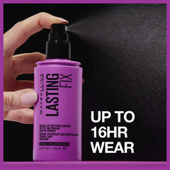 Maybelline New York Facestudio Lasting Fix matte finish visible on the skin.