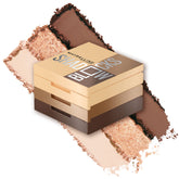 Maybelline Shadow Blocks paleta mini-compacta para looks rápidos y pigmentación duradera.