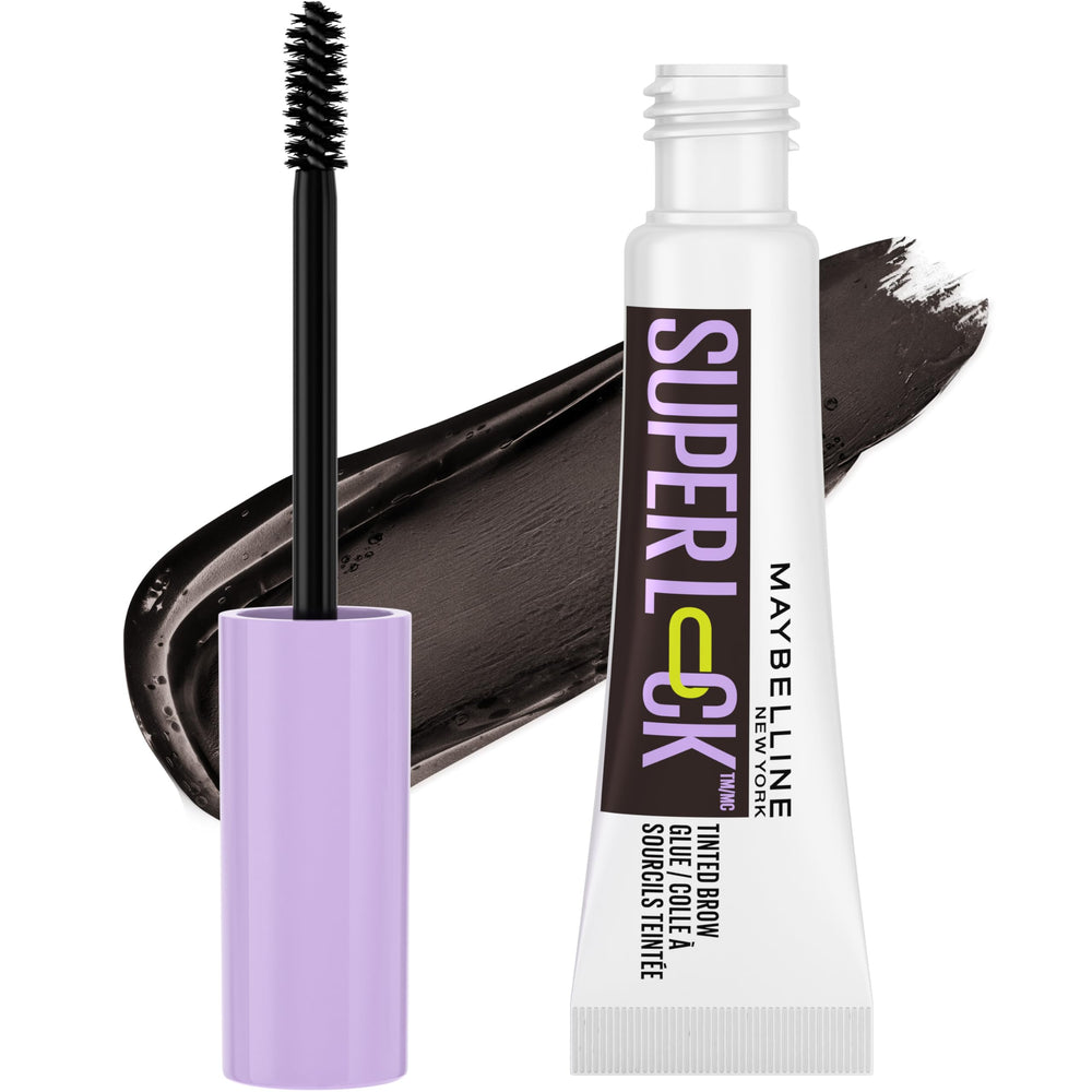 Maybelline Super Lock Brow Glue: tubo con aplicador para cejas definidas