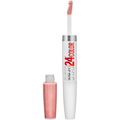 Maybelline Super Stay 24 Constant Toast lip application delivers long-lasting color all day.